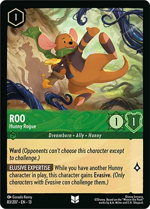 Roo - Hunny Rogue - Cold Foil