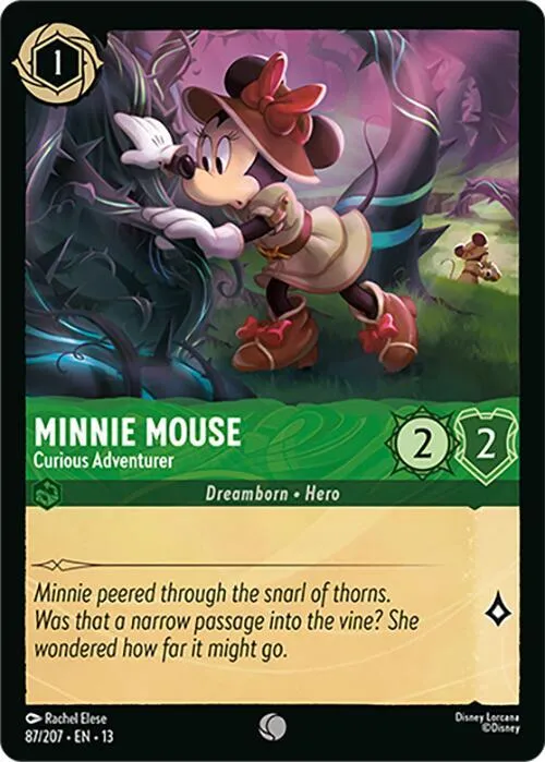 Minnie Mouse - Curious Adventurer - Cold Foil