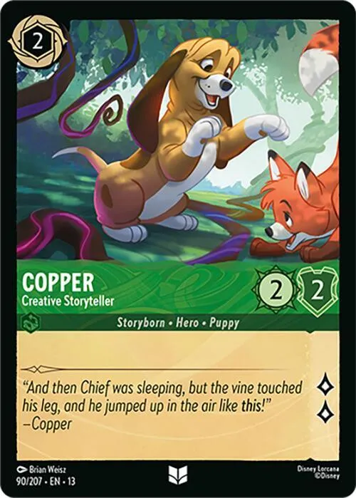 Copper - Creative Storyteller - Cold Foil