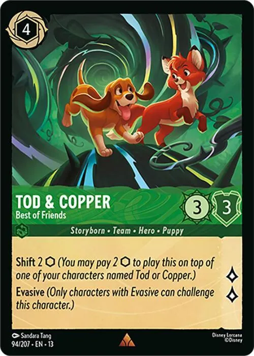 Tod & Copper - Best of Friends - Cold Foil