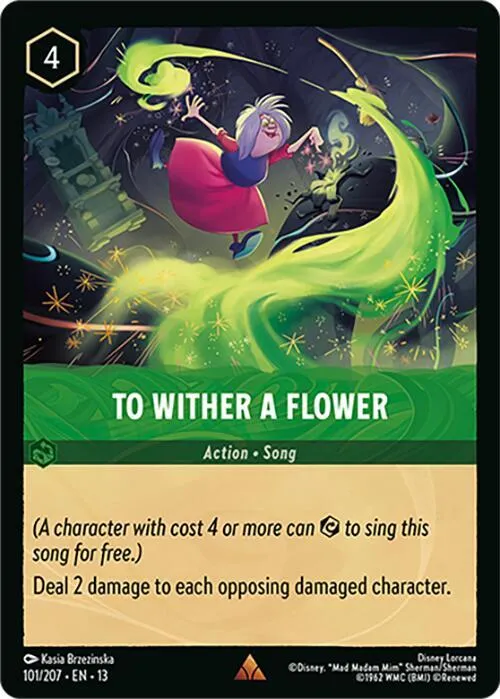 To Wither a Flower - Cold Foil
