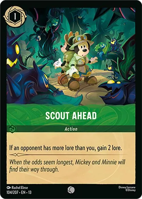 Scout Ahead - Cold Foil