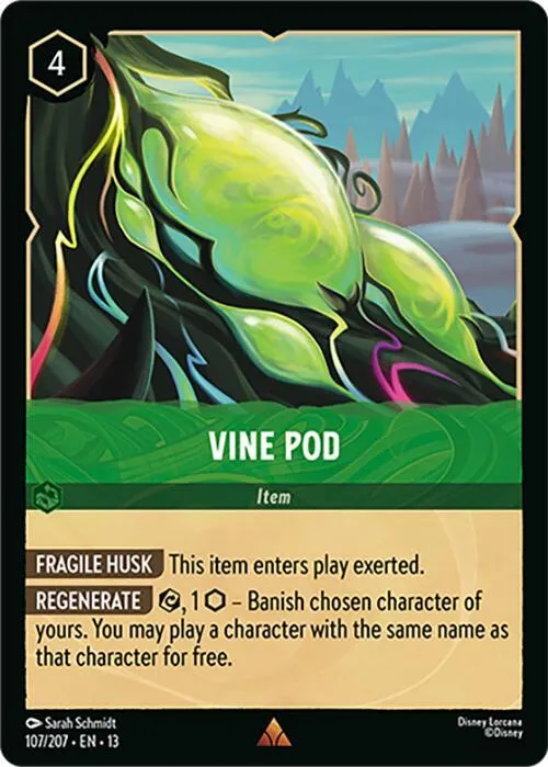 Vine Pod - Cold Foil