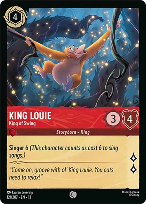 King Louie - King of Swing - Cold Foil