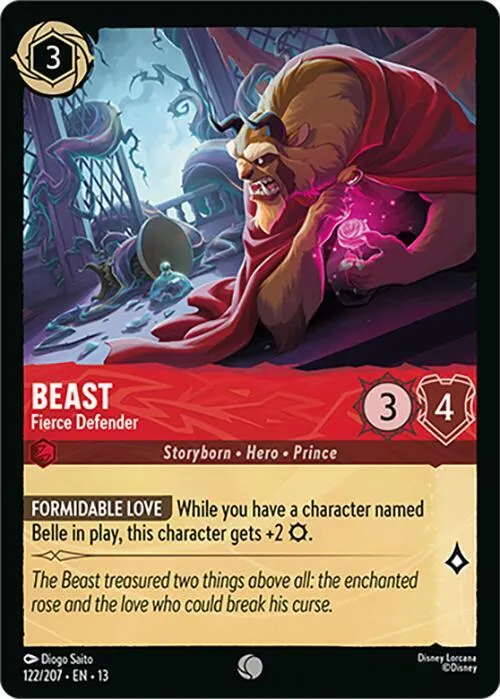 Beast - Fierce Defender - Cold Foil