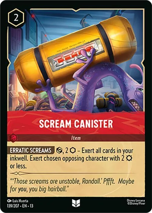Scream Canister - Cold Foil