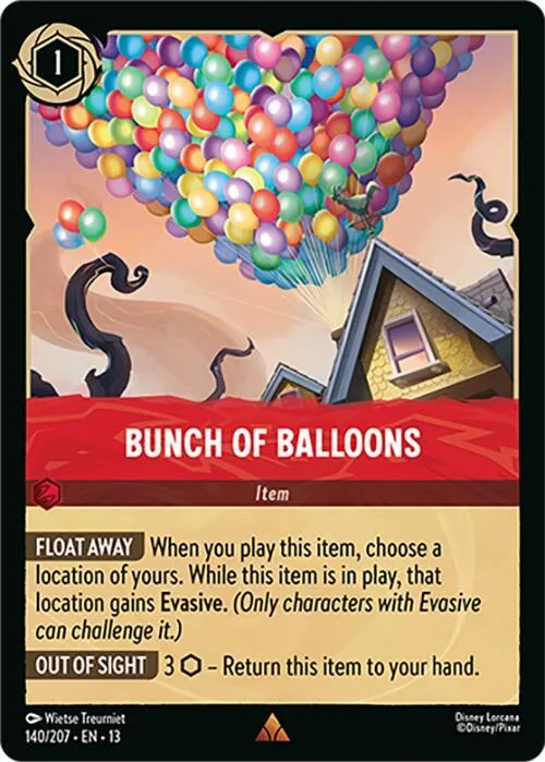 Bunch of Balloons - Cold Foil