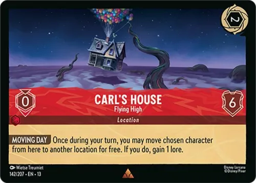 Carl's House - Flying High - Cold Foil