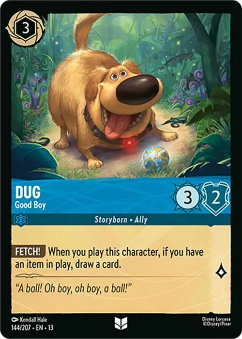 Dug - Good Boy - Cold Foil