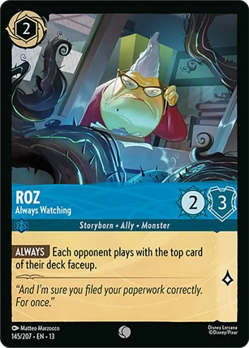 Roz - Always Watching - Cold Foil