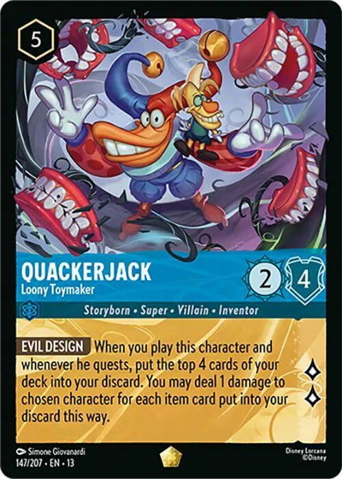 Quackerjack - Loony Toymaker - Cold Foil