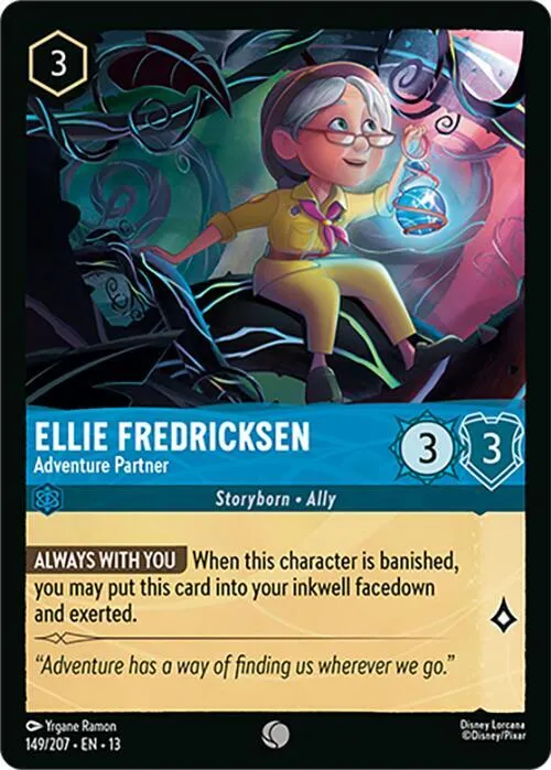 Ellie Fredricksen - Adventure Partner - Cold Foil