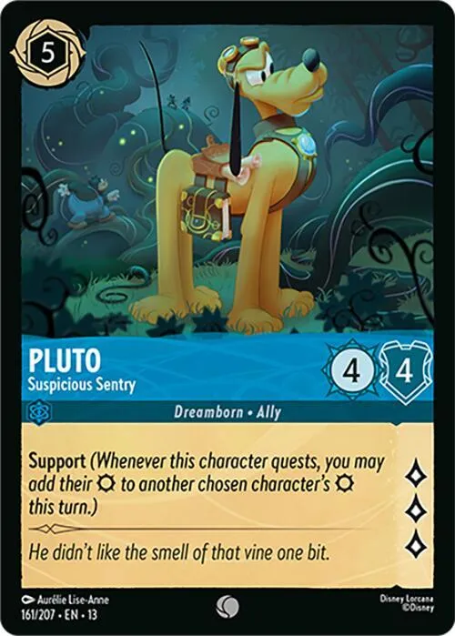 Pluto - Suspicious Sentry - Cold Foil