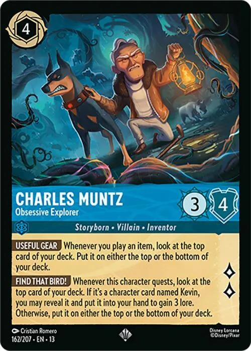 Charles Muntz - Obsessive Explorer - Cold Foil