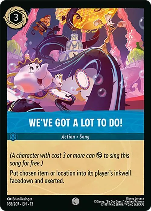 We've Got a Lot to Do! - Cold Foil