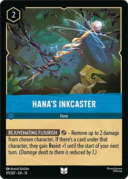 Hana's Inkcaster - Cold Foil