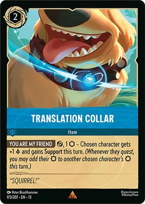 Translation Collar - Cold Foil