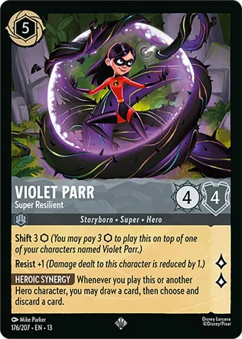 Violet Parr - Super Resilient - Cold Foil