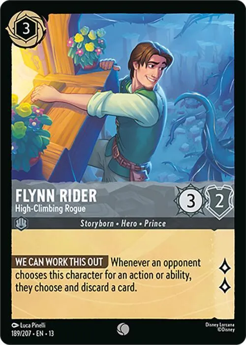 Flynn Rider - High-Climbing Rogue - Cold Foil
