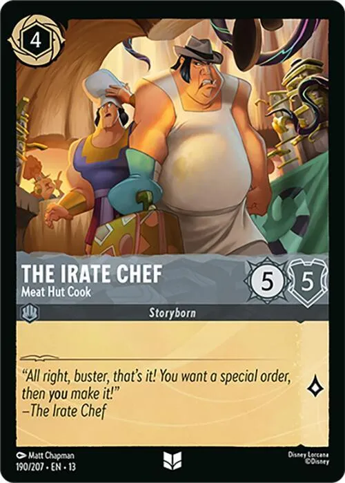 The Irate Chef - Meat Hut Cook - Cold Foil