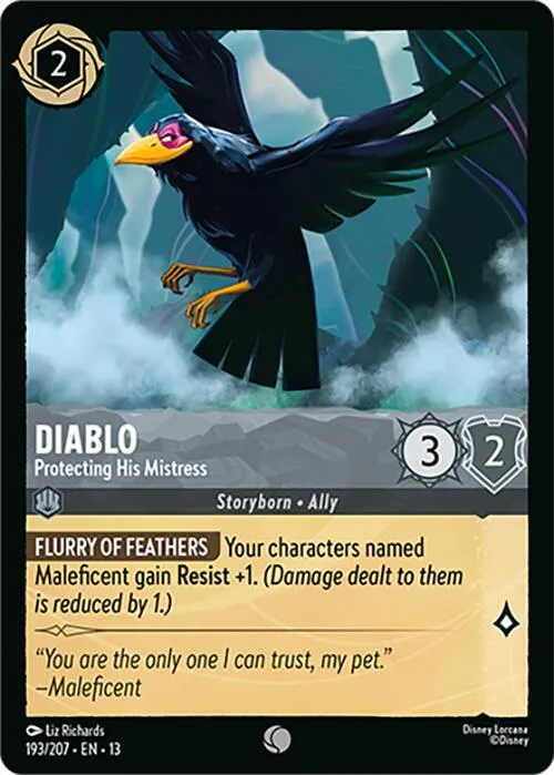 Diablo - Protecting His Mistress - Cold Foil