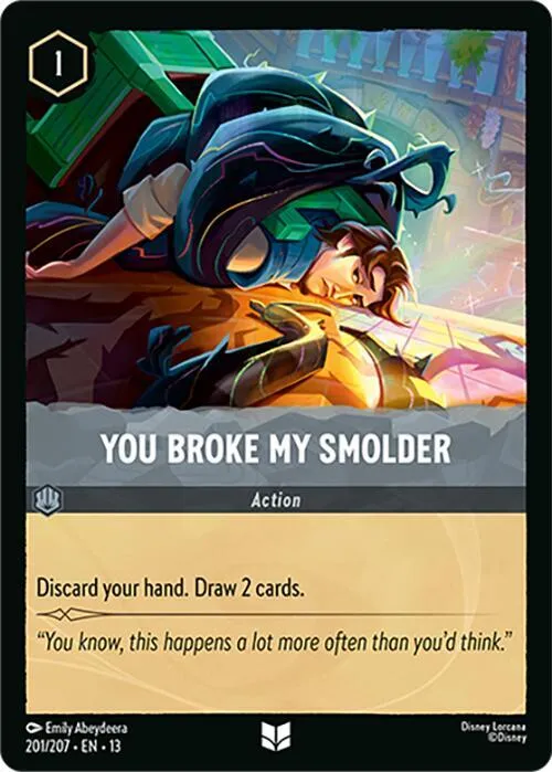 You Broke My Smolder - Cold Foil