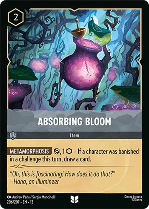 Absorbing Bloom - Cold Foil
