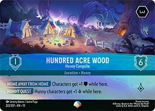 Hundred Acre Wood - Hunny Campsite