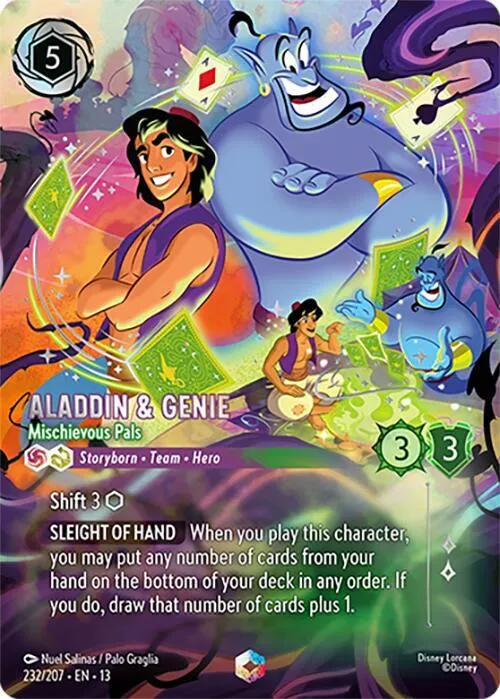 Aladdin & Genie - Mischievous Pals