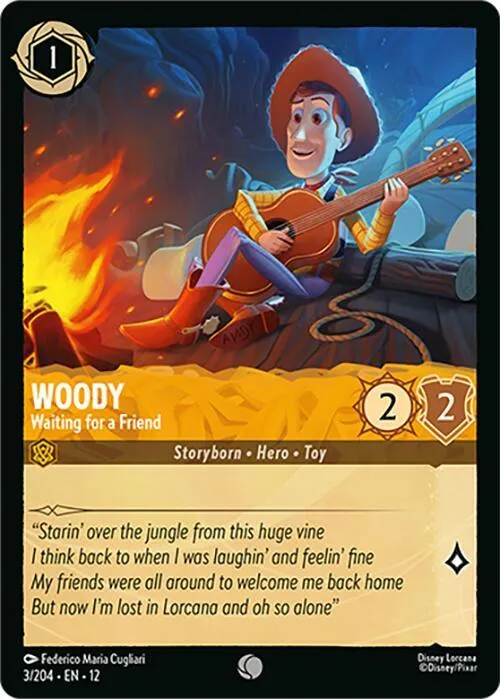 Woody - Waiting for a Friend - Cold Foil