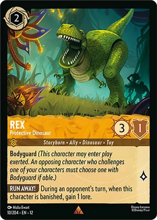 Rex - Protective Dinosaur - Cold Foil
