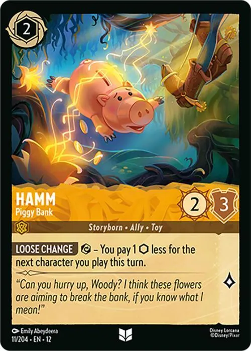 Hamm - Piggy Bank - Cold Foil