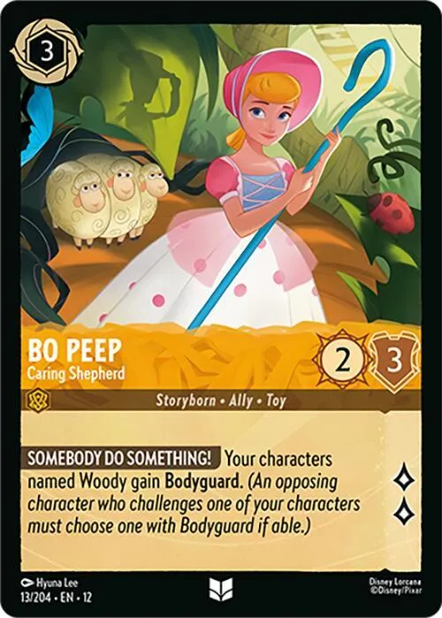 Bo Peep - Caring Shepherd - Cold Foil