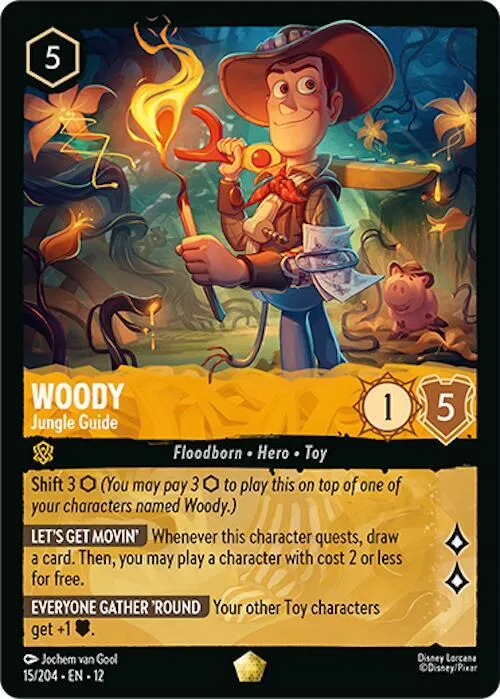 Woody - Jungle Guide - Cold Foil