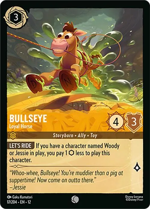 Bullseye - Loyal Horse - Cold Foil