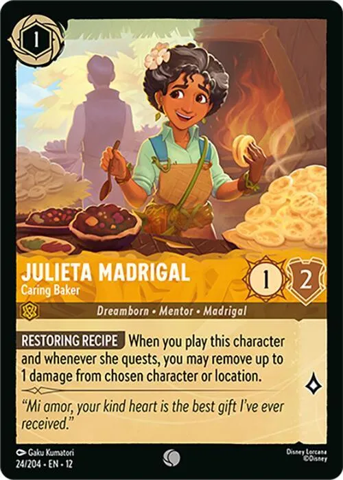 Julieta Madrigal - Caring Baker - Cold Foil