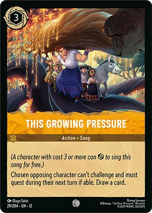 This Growing Pressure - Cold Foil
