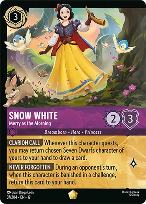 Snow White - Merry as the Morning - Foil
