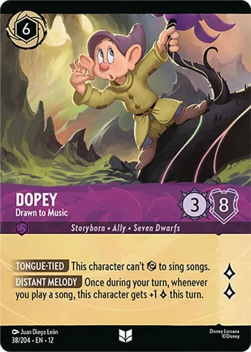 Dopey - Drawn to Music - Foil