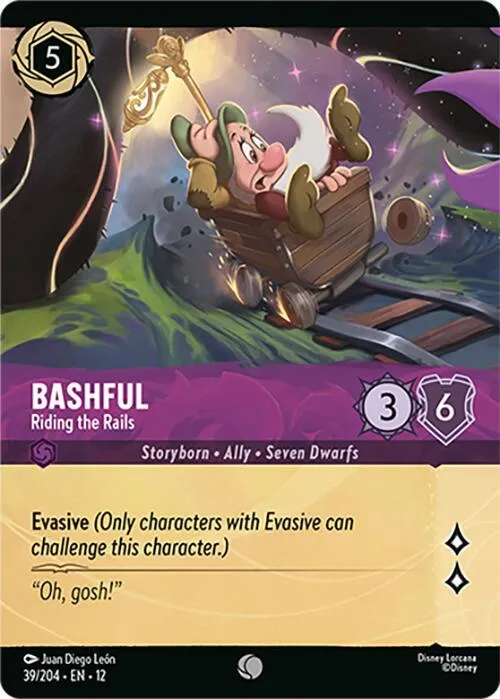 Bashful - Riding the Rails - Foil