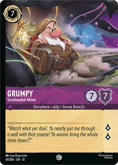 Grumpy - Soreheaded Miner - Foil