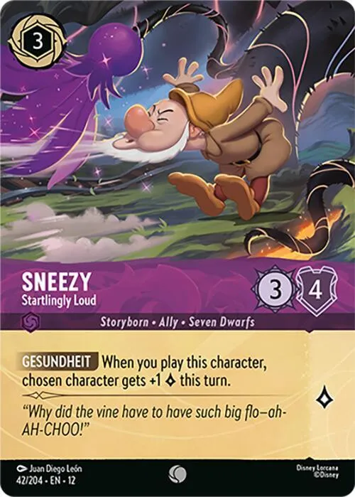 Sneezy - Startlingly Loud - Foil