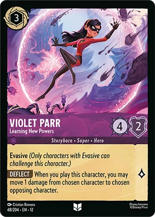 Violet Parr - Learning New Powers - Cold Foil