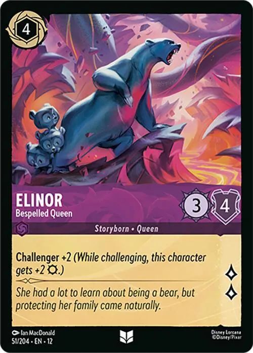Elinor - Bespelled Queen - Cold Foil