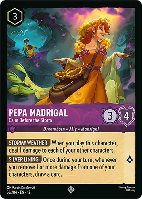 Pepa Madrigal - Calm Before the Storm - Cold Foil