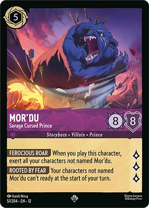 Mor'du - Savage Cursed Prince - Cold Foil