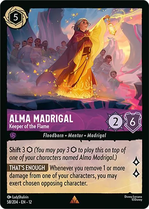 Alma Madrigal - Keeper of the Flame - Cold Foil