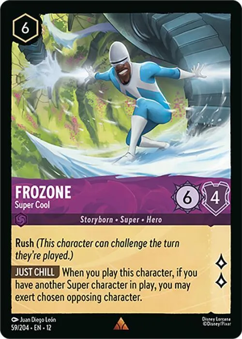 Frozone - Super Cool - Cold Foil