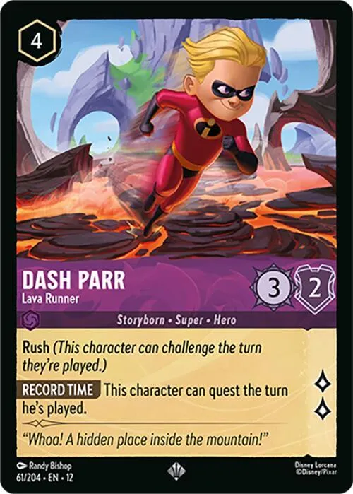 Dash Parr - Lava Runner - Cold Foil