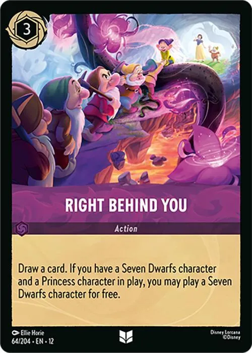 Right Behind You - Cold Foil